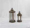 The Heritage Iron Lantern Set