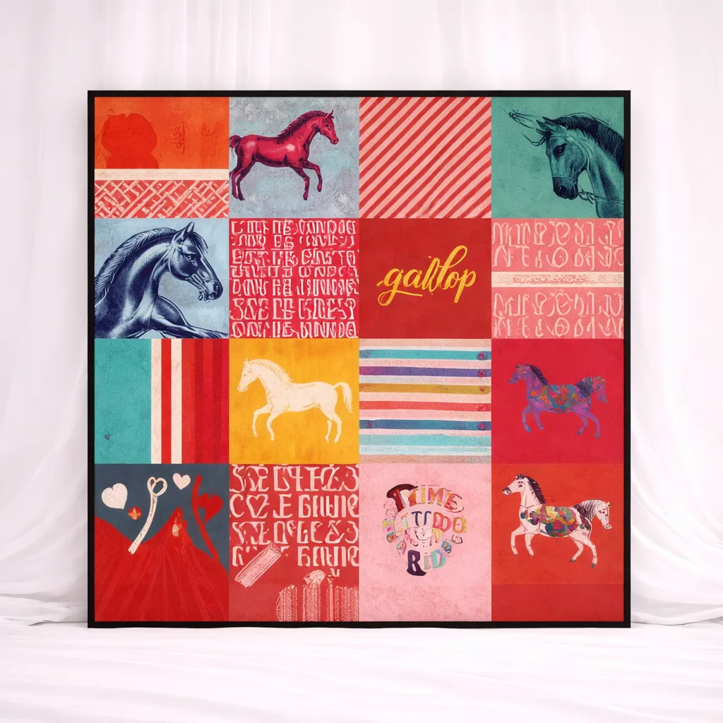 [Wa-590] Crimson Collage