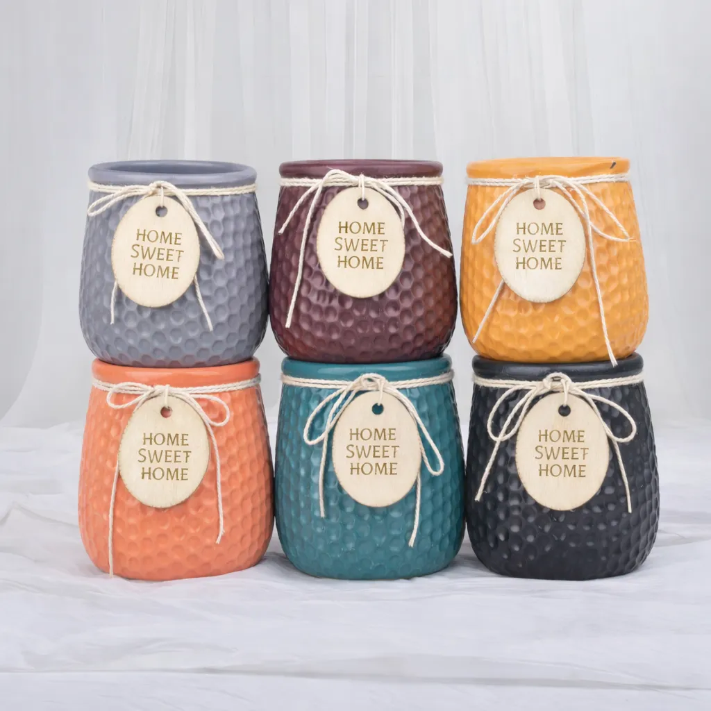 Colorful Ceramic Jars