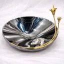 Aurum Arc Serving Bowl