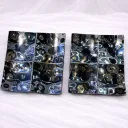 Azure Mosaic Coaster Set