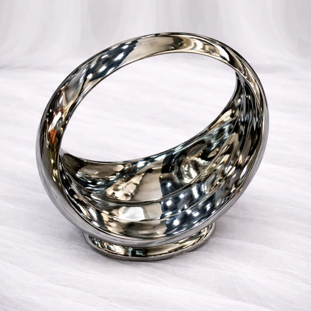 Obsidian Halo Accent Bowl