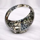 Obsidian Halo Accent Bowl