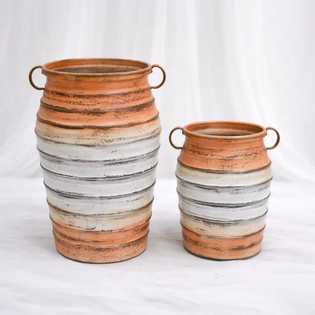[P-1109] Sienna Horizon Rustic Vessels