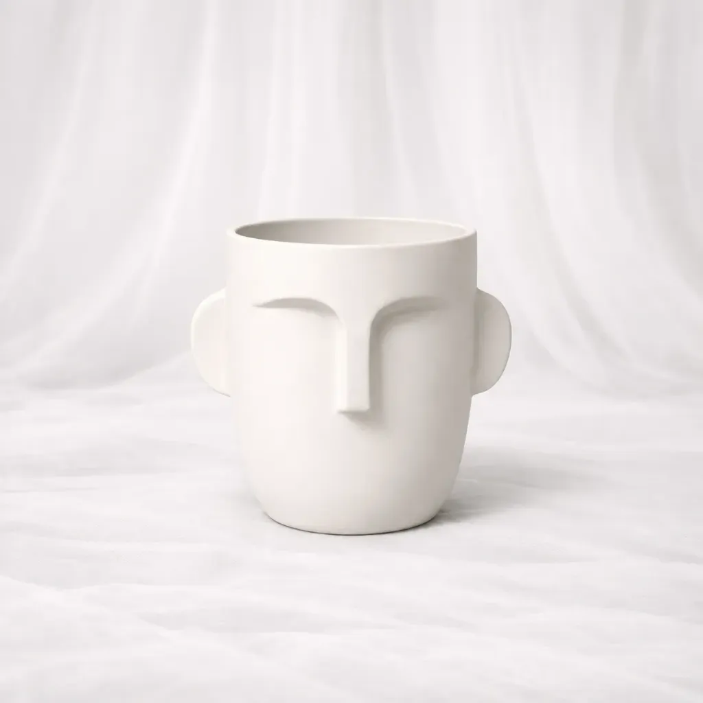 [V-1179-S] Ivory Muse Artisan (S: 30.5*38.5*42)