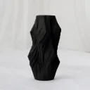 Obsidian Flow Vase