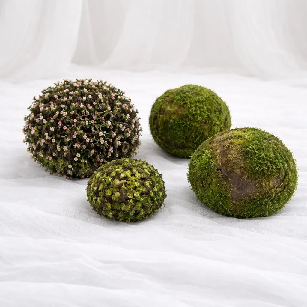 [SF-1384] Evergreen Moss Orb Trio