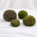 Evergreen Moss Orb Trio