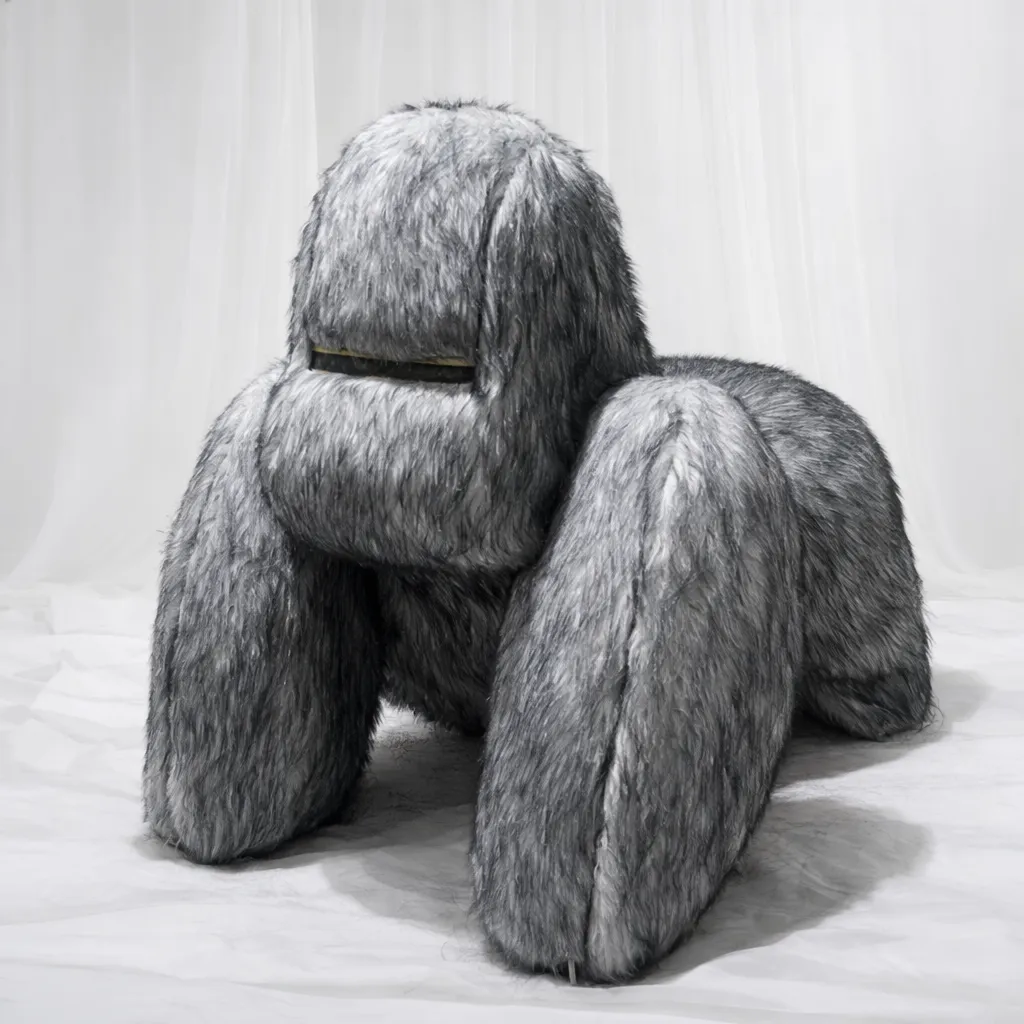 [Pou-137] Stone Form Duo (Stone Grey)