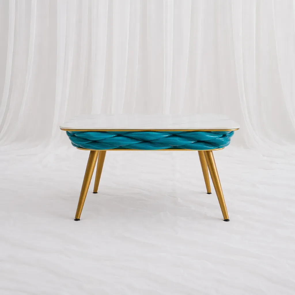 [tab-240] Modern Metal Accent Table