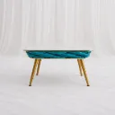 Modern Metal Accent Table