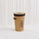 Bamboo Laundry Bin with Lid
