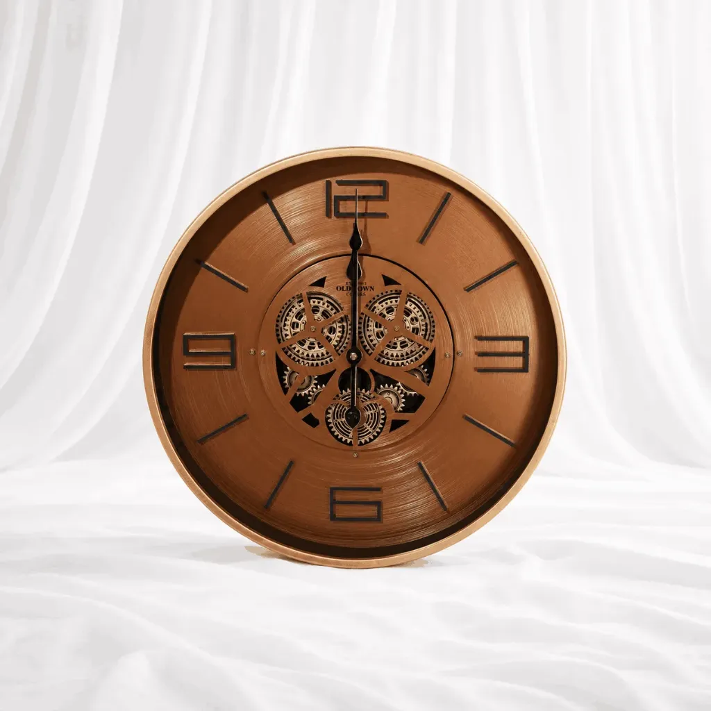 [CC-524] Rustic Copper Classic Wall Clock