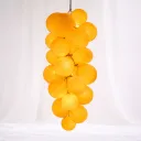 Amber Cluster Pendant