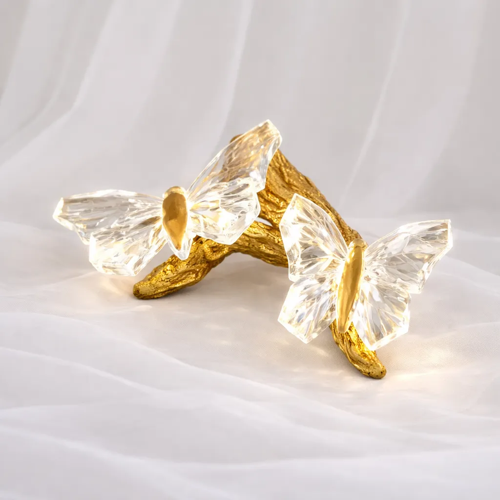 [HL-536] Flow Gold Wall Sculpture Light