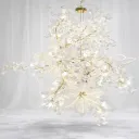 Golden Bloom Chandelier