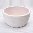 Decorative Matte White Ceramic Bowl