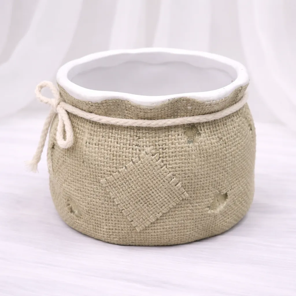 Linen Rope Basket