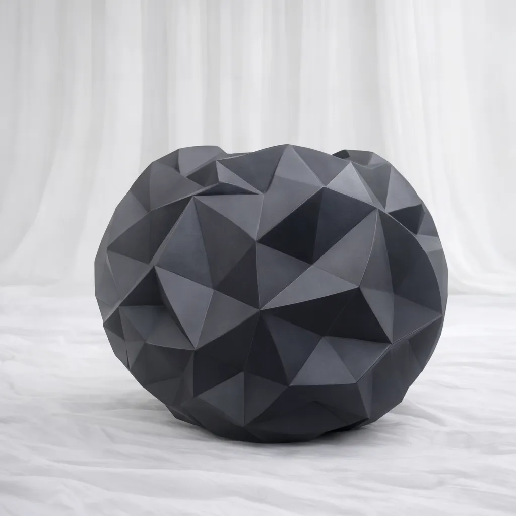 [P-1132] Obsidian Geo Sphere