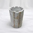 Rustic Tree Stump Concrete