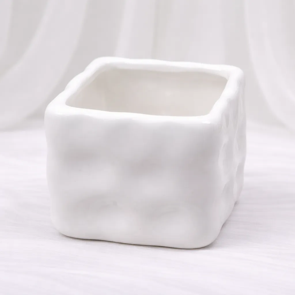 [P-1141] Soft Cube Planter