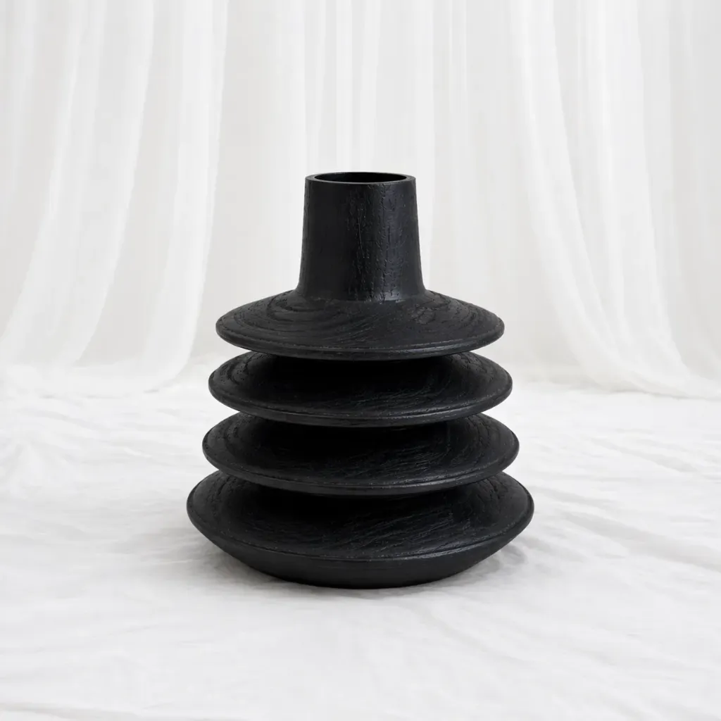 EarthTone Stack Vase