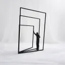 Frame Motion Sculpture