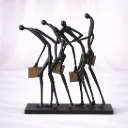 Trio Dance Figures