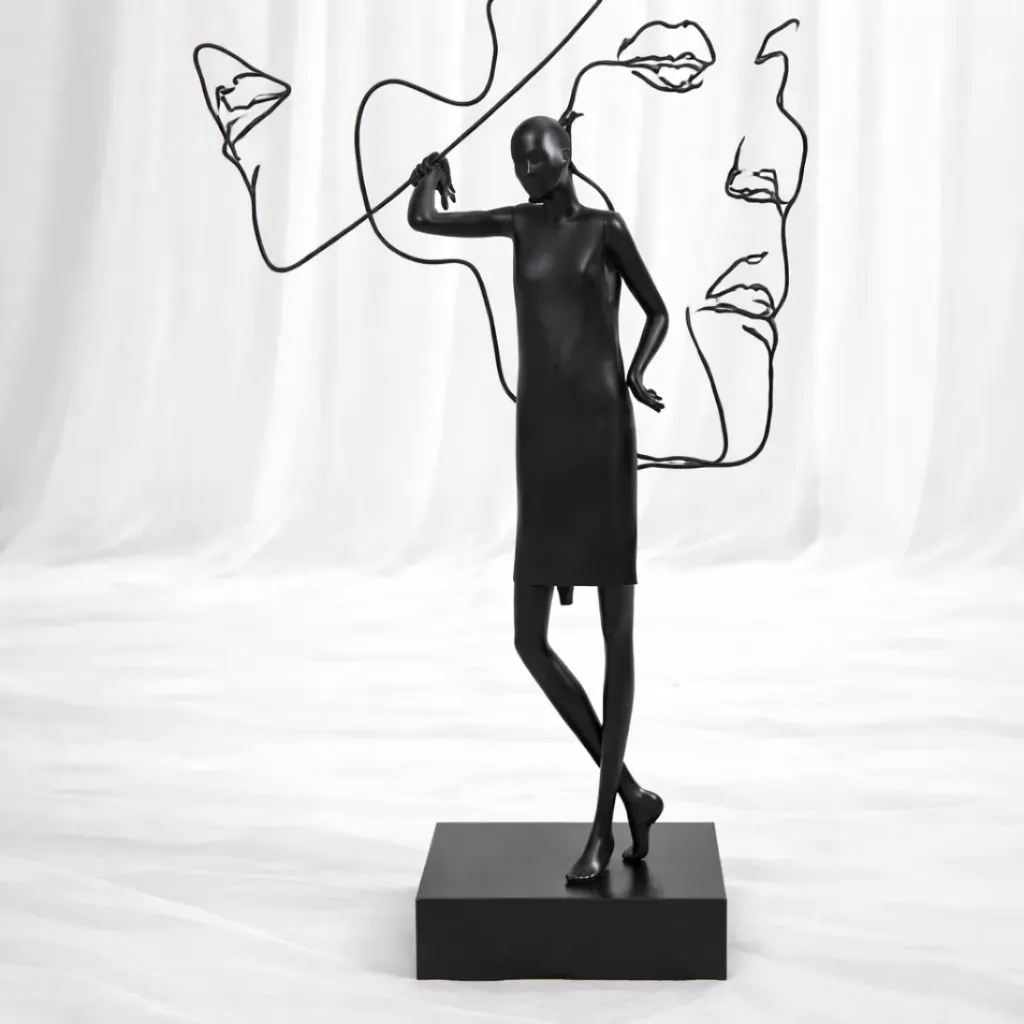 Wire Frame Human Form
