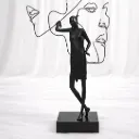 Wire Frame Human Form