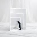 Frame Illusion Sculpture