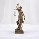 Lady Justice Bronze Sculpture