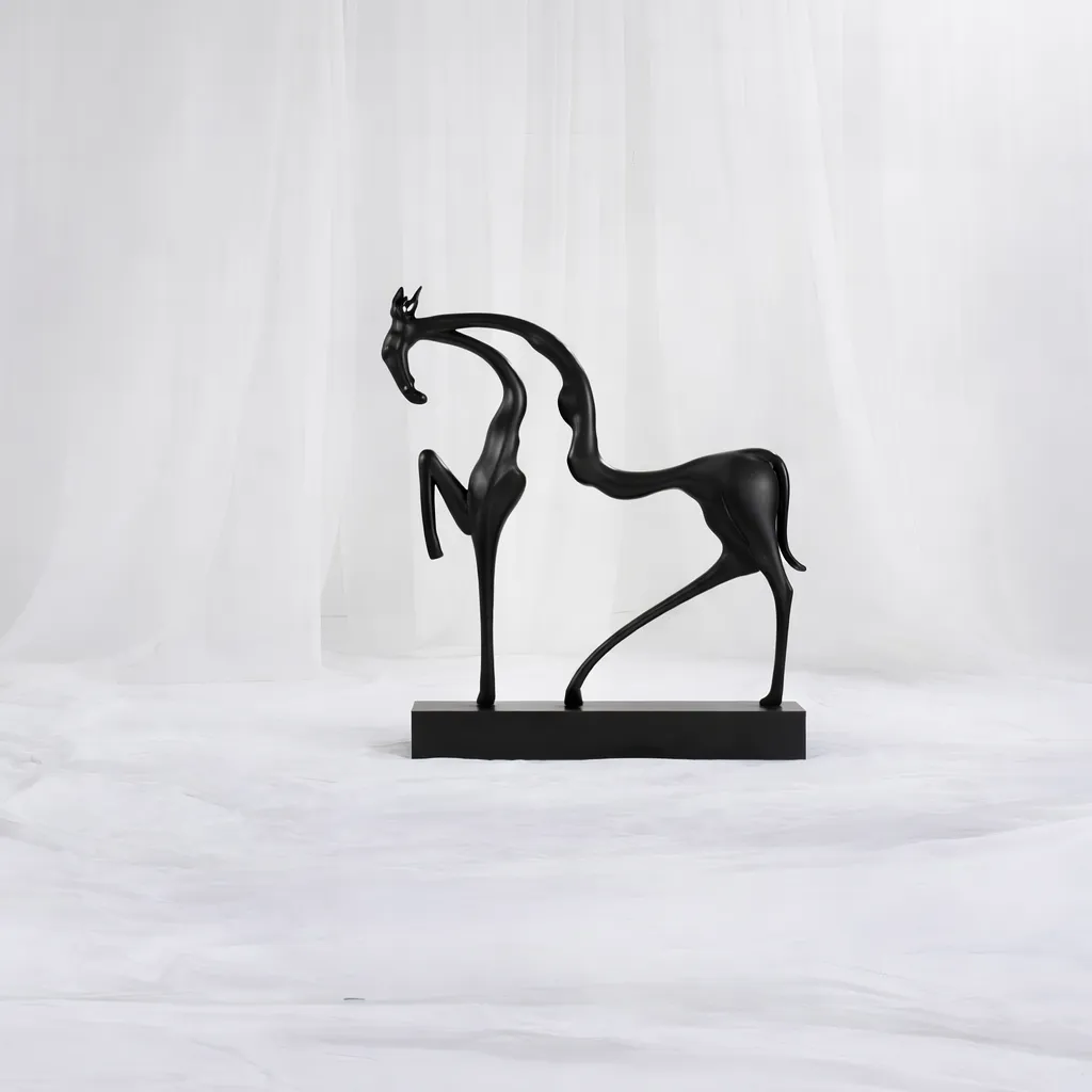 Stillness in Motion (Abstract Horse)