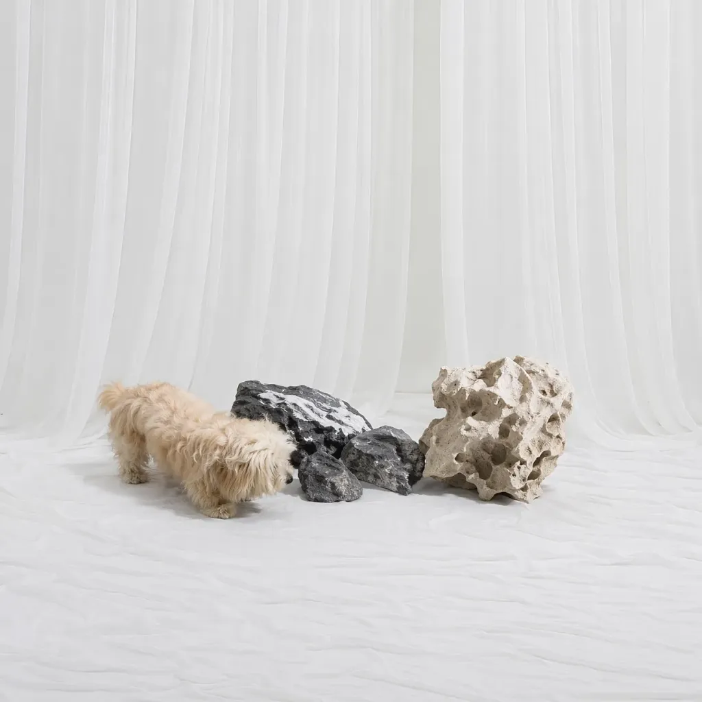 Natural Stone Texture Decorative Object