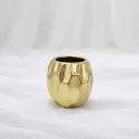 Molten Gold Vase