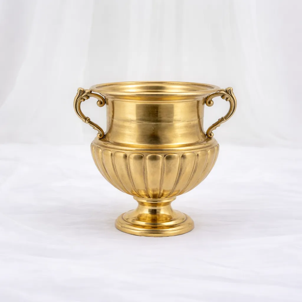 Classic Gold Pedestal Urn Vase