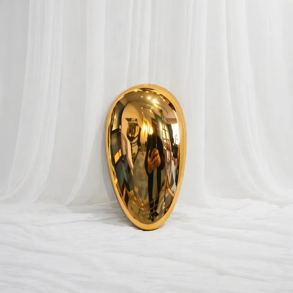 [Wa-825] Golden Reflection Abstract
