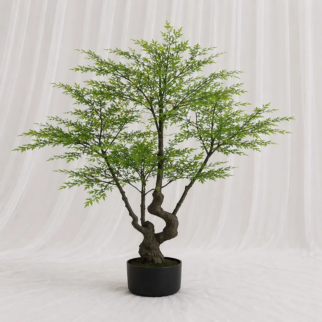 [P-1387] Artificial Bonsai Tree Planter