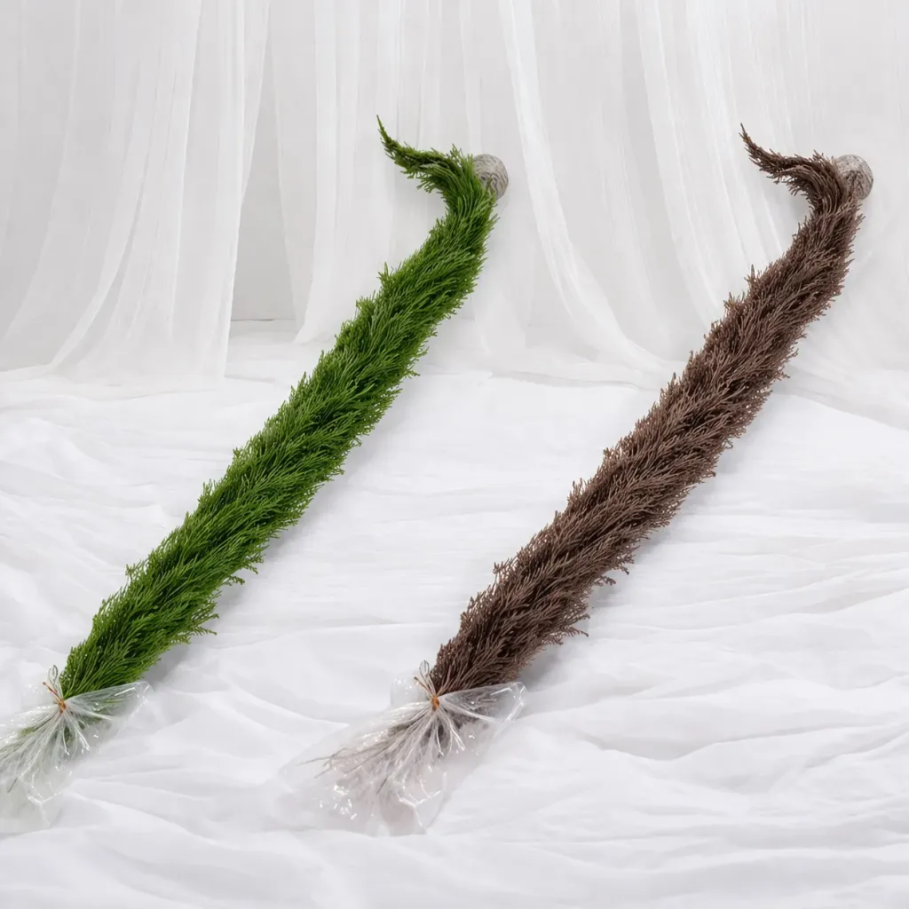 Artificial Cypress Foliage Stems