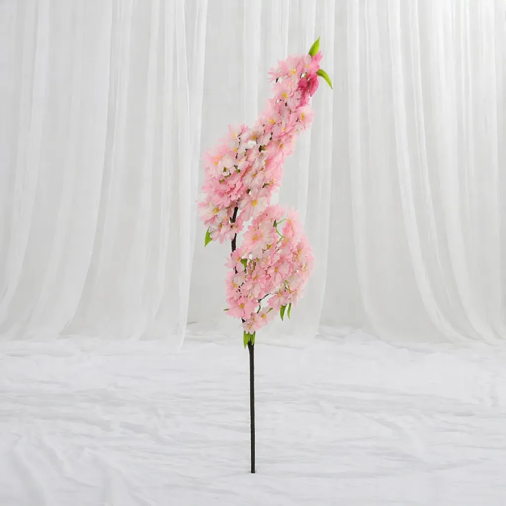 Artificial Pink Blossom Stem