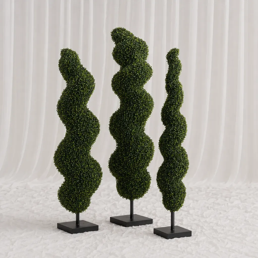 Artificial Spiral Topiary