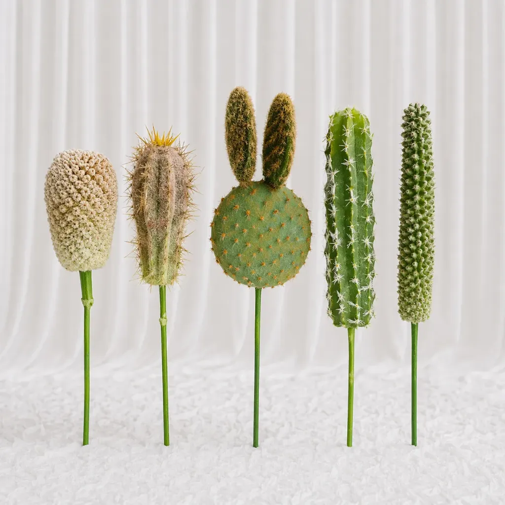 Artificial Cactus Stem Collection