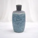 Azure Ripple Vase