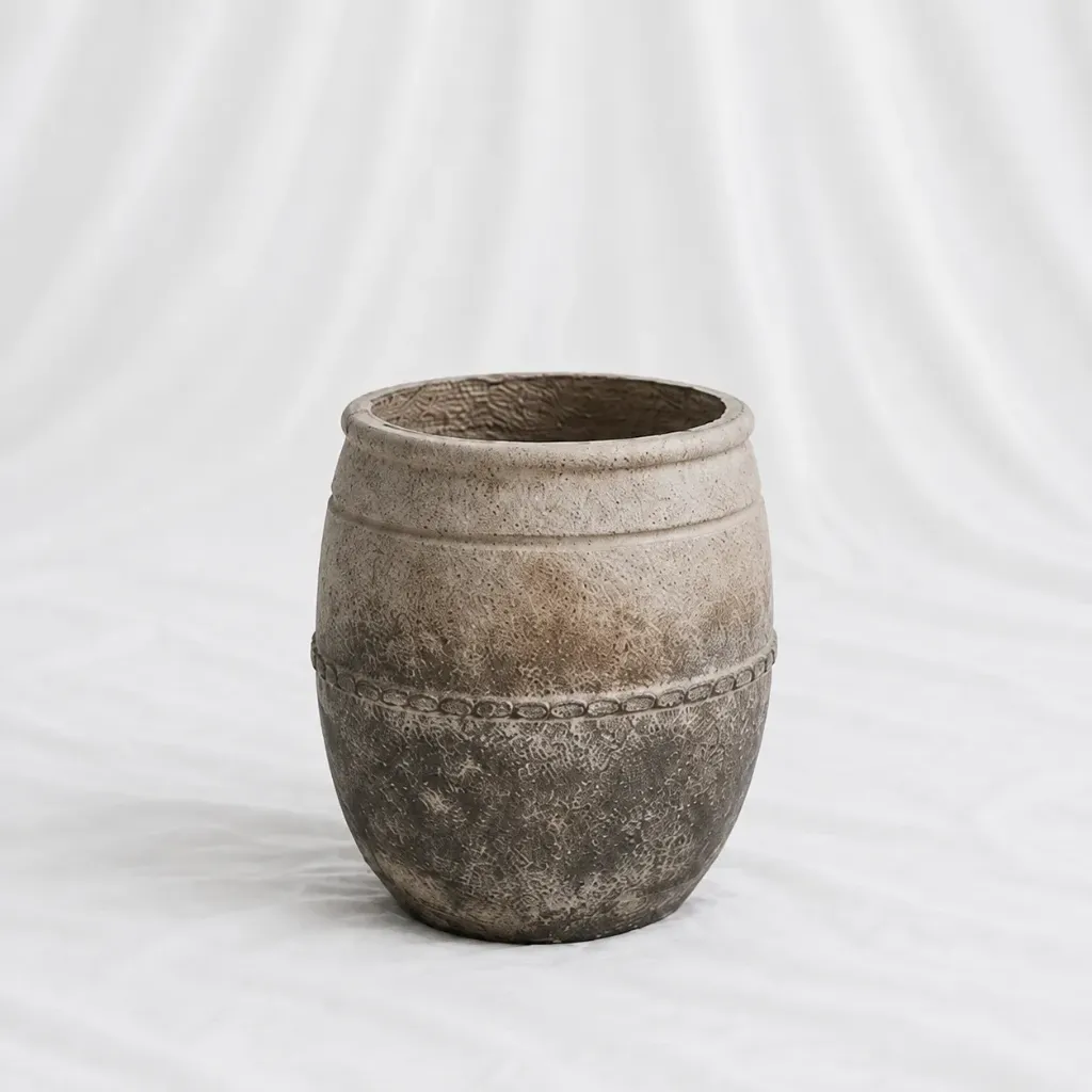 Stone Cask Planter