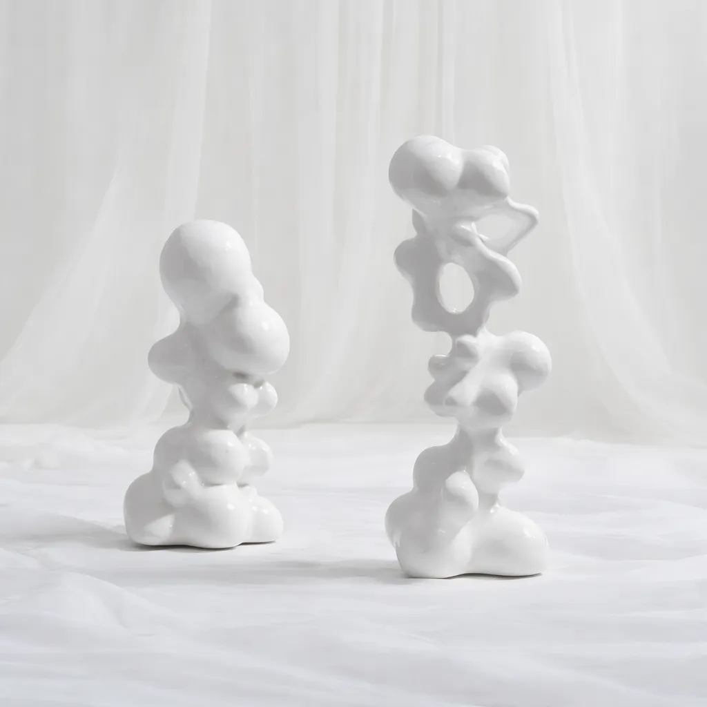 Cloud Forms in Porcelain