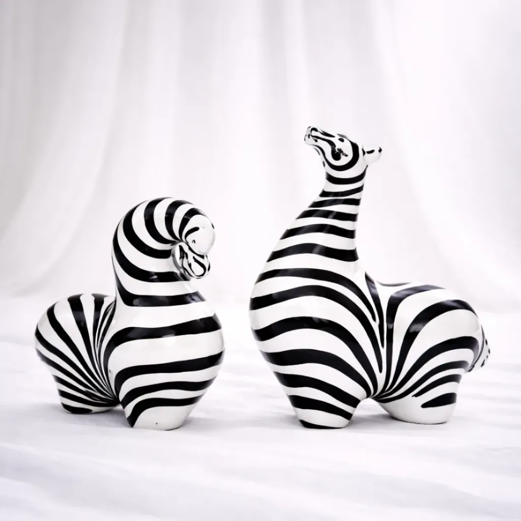 Zebra Abstract Duo