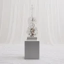 Abstract Glass Art Sculpture