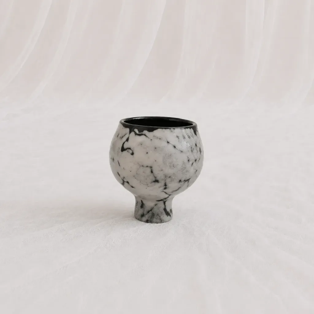 [V-1321-S] Textured Ceramic Vase Set (S)