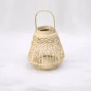 Elegant Rattan Lantern