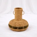 Artisan Rattan Vase